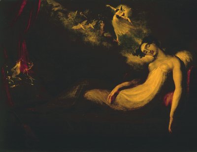 Rainha Mab de Johann Heinrich Füssli