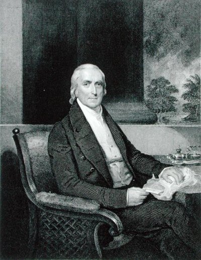 Philip Syng Physick (1768-1837) gravado por Richard W. Dodson (1812-67) (gravura) de Henry (after) Inman