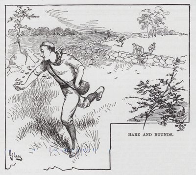 Hare and Hounds (gravura) de Henry Alexander (after) Ogden