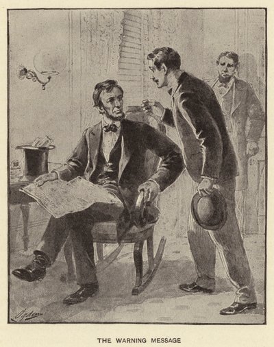 A Casa de Advertência (litho) de Henry Alexander (after) Ogden