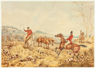 Cena de caça de Henry Alken