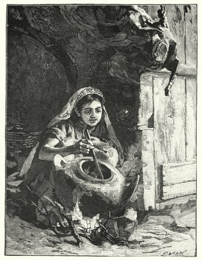 Uma panela ou caldeirão (litho) de Henry Andrew Harper