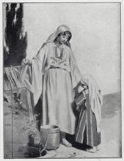 Um poço oriental (litho) de Henry Andrew Harper