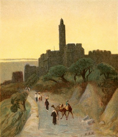 Jerusalém, a torre de Davi de Henry Andrew Harper