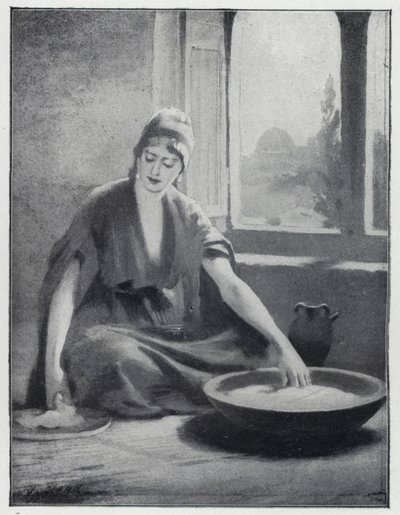 Colocar fermento na refeição (litho) de Henry Andrew Harper