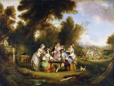 Os jogadores de cartas, de Henry Andrews