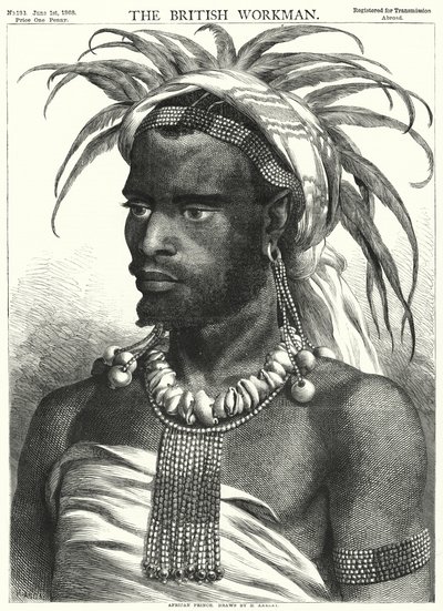 Príncipe Africano (gravura) de Henry Anelay