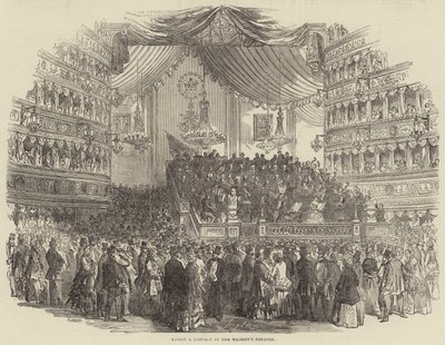 Concerto Nacional no Teatro de Sua Majestade de Henry Anelay