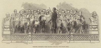 Concertos Nacionais no Teatro de Sua Majestade, o Coral de Berlim de Henry Anelay