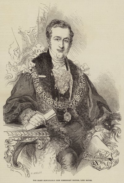 O Honorável John Kinnersley Hooper, Lord Mayor de Henry Anelay