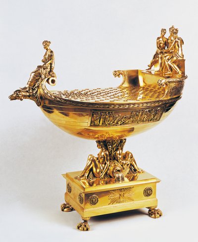 Nave Vermeil que pertenceu à imperatriz Josephine de Beauharnais-Bonaparte (Nef de l