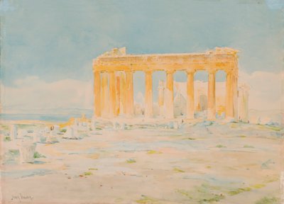 O Parthenon, East Fachade, s.d. de Henry Bacon