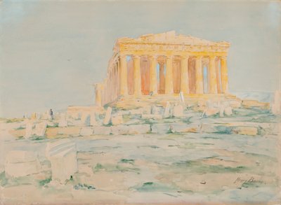 O Partenon, fachada oeste de Henry Bacon