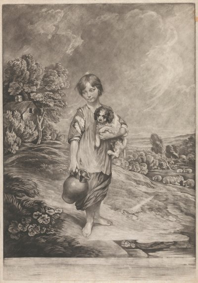 Cottage Girl de Henry Birche