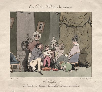 Pequenas Felicidades Humanas: Infância de Henry Bonaventure Monnier