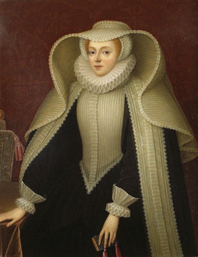 Elizabeth, Lady Hoby, nascida Elizabeth Cooke 1528-1609, final do século XVIII. de Henry Bone