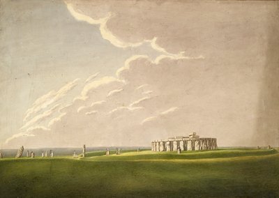 O Grande Templo Antediluviano de Stonehenge: em seu estado original do Norte, 1824-1839 de Henry Browne