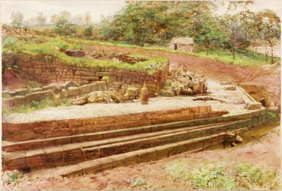 Cilíndrico (guache, lápis e aguarela sobre papel) de Henry Burdon Richardson