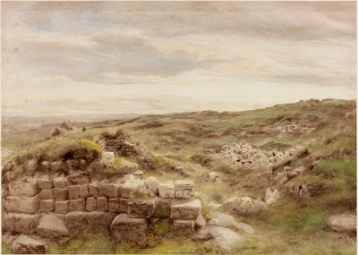 Housesteads (bodycolour) de Henry Burdon Richardson