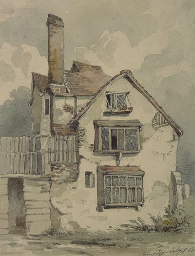 Uma casa antiga em Cambridge (wc no papel) de Henry Cave