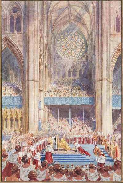 A Coroação do Rei Jorge VI de Henry Charles Brewer