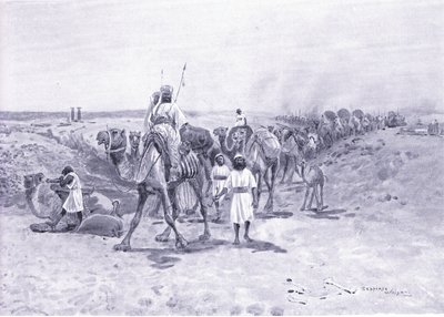 Soloman envia presentes para Hiram de Henry Charles Seppings Wright