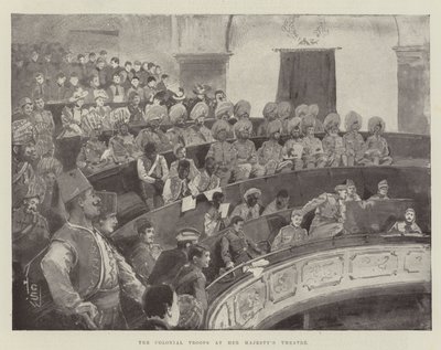 As tropas coloniais no teatro de sua majestade de Henry Charles Seppings Wright