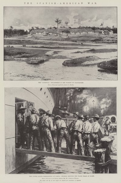 A guerra hispano-americana de Henry Charles Seppings Wright