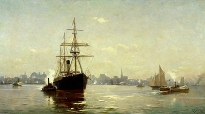 O porto de Nova Iorque de Henry Chase