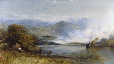 Acabado de chegar pelo Sloop (no Vale de Conway, Norte de Gales) de Henry Clarence Whaite