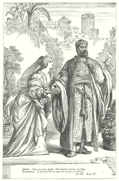 Otelo (gravura) de Henry Courtney (after) Selous