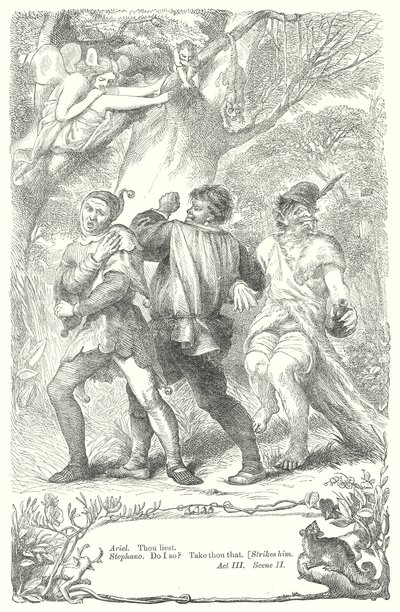 A Tempestade (gravura) de Henry Courtney (after) Selous