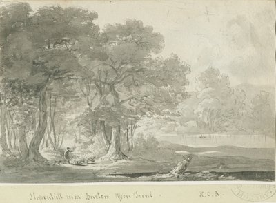 Burton-uponTrent - Stapenhill: desenho sépia, nd [1788-1855] (desenho) de Henry Curzon Allport
