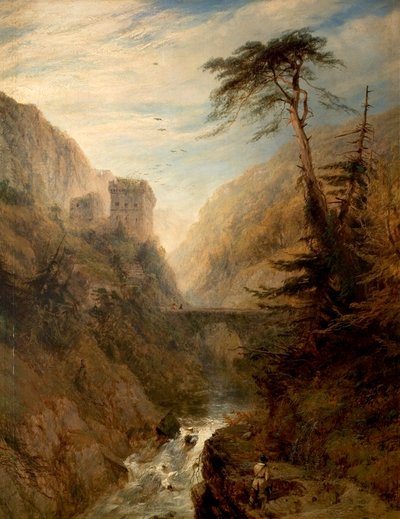 Um Dale de Derbyshire, 1849 de Henry Dawson