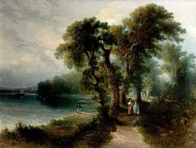 Nottingham de Wilford Grove, 1831 de Henry Dawson