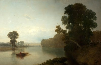 O rio Trent em Wilford de Henry Dawson