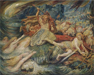 Morte de Siegfried, 1899 de Henry De Groux