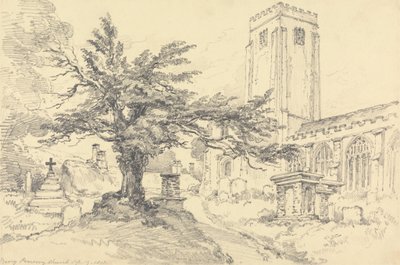 Igreja Berry Pomeroy de Henry Edridge