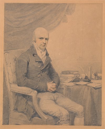 Retrato de Thomas Estcourt Esq. de Estcourt de Henry Edridge