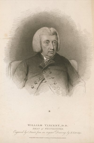William Vincent, DD, Dean de Westminster de Henry Edridge