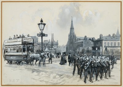 Ardwick Green e Igreja Metodista Livre de Henry Edward Tidmarsh