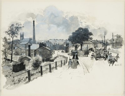 Blackley, Uma viagem de escola a Boggart Hole Clough de Henry Edward Tidmarsh