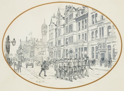 Refúgio dos Rapazes, Strangeways (lápis, tinta) de Henry Edward Tidmarsh