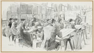 Sala de Desenho, Escola Municipal de Arte de Henry Edward Tidmarsh