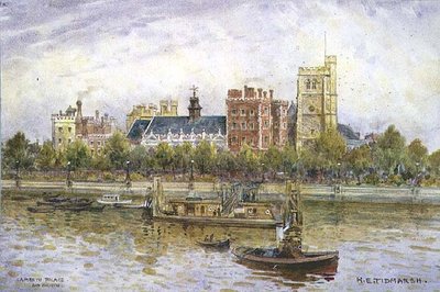 Palácio e Igreja de Lambeth de Henry Edward Tidmarsh