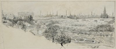Cemitério de Phillips Park e fábrica de gás de Bradford Road de Henry Edward Tidmarsh