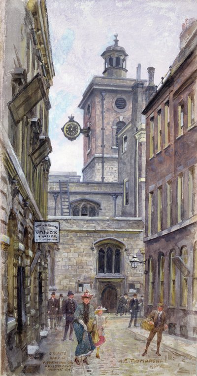 St. Olave&39;s, Hart Street, 1900 de Henry Edward Tidmarsh
