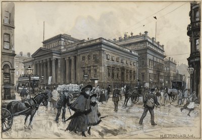 A Galeria de Arte, Mosley Street, e o Ateneu de Henry Edward Tidmarsh