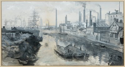 O Irwell em Ordsall, Worrall