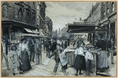 O Antigo Mercado de Henry Edward Tidmarsh